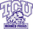 Texas Christian Horned Frogs